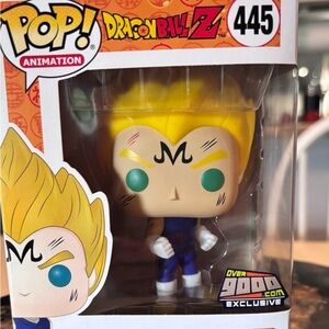 Majin Vegeta Funko Pop!Over 9000 exclusive specifically model number 445